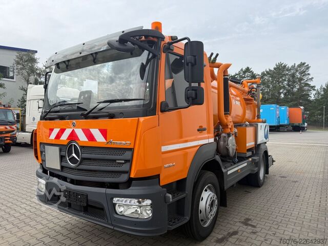 Vákuumtartályos teherautó MERCEDES-BENZ Atego 1624 Kombi Spüler 6500 L