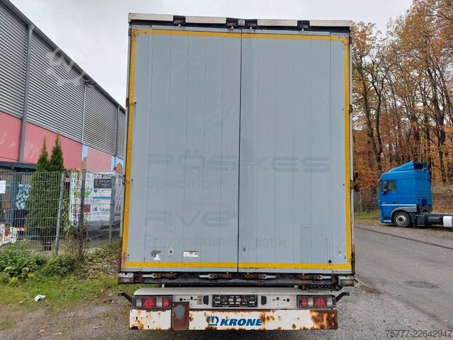 Ανοιχτό ημιρυμουλκούμενο με μουσαμά KRONE SD Paper Liner-BPW-Alu-Edscha