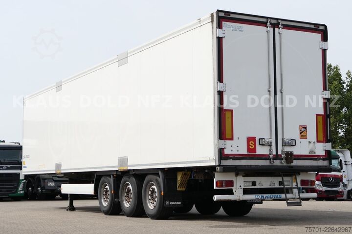 Ψυκτικός ημιρυμουλκούμενος KRONE SD Kühlkoffer Liftachse Carrier Doppelstock