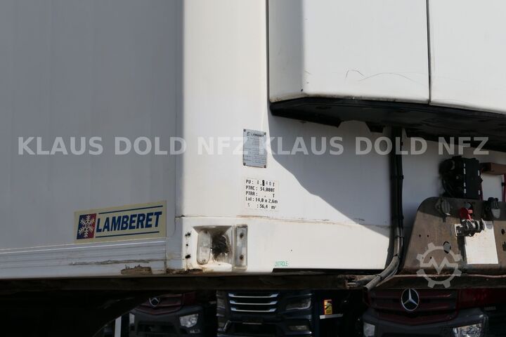 Ψυκτικός ημιρυμουλκούμενος LAMBERET LVFS3F Kühlkoffer Thermo-King SAF-Achsen LBW