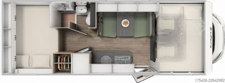 Alkoof camper SUNLIGHT A 70