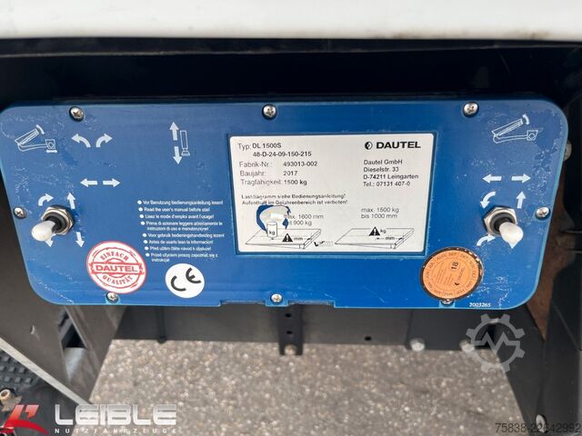 Dobozos teherautó MERCEDES-BENZ Antos 1832* Koffer-LKW*Dautel LBW*Rufa Aufbau*