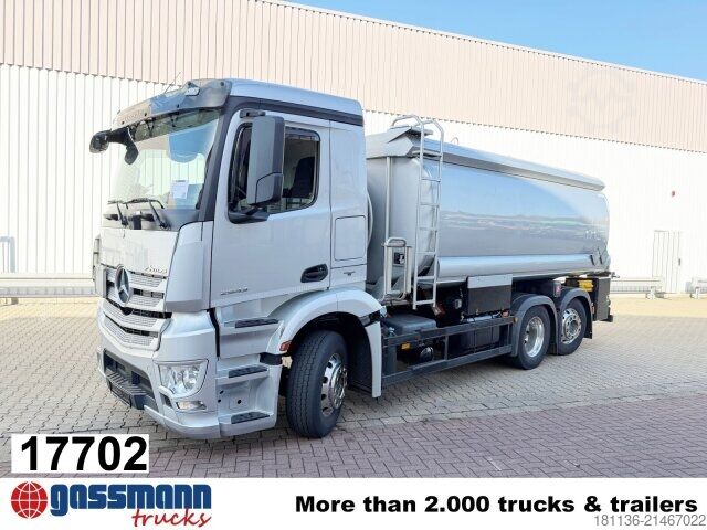 Cisternové vozidlo Mercedes-Benz Antos 2543 L 6x2, Retarder, Lenk-/Lift, Esterer