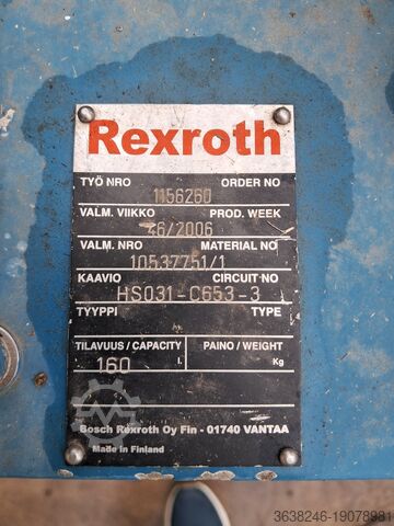 Hydraulic pump unit REXROTH