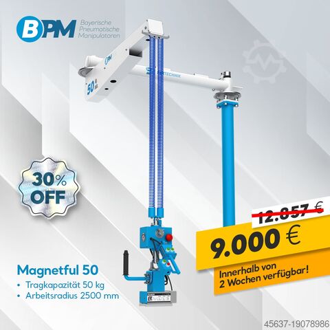 Manipulator BPM Manipulator, Pneumatik Manipulatoren Magnetful 50