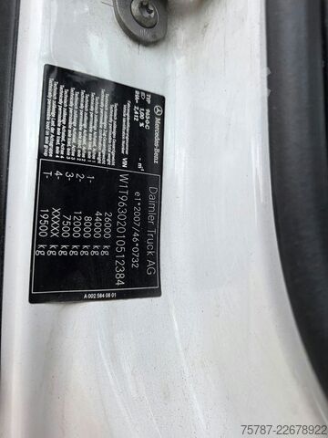 Caminhão com carroçaria intercambiável MERCEDES-BENZ 2545 BDF Multiwechsler, 2 x AHK, Euro 6  D,M,N