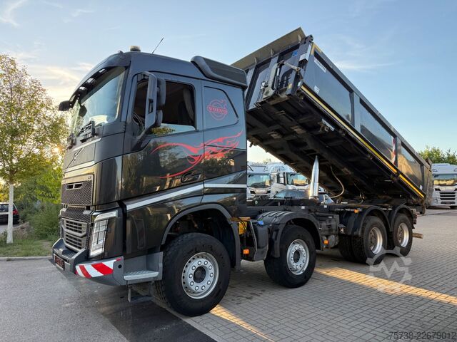 Autocamion basculant tridirecțional VOLVO FH 500 8x4 Dautel 3-Seiten-Kipper+Bordmatik