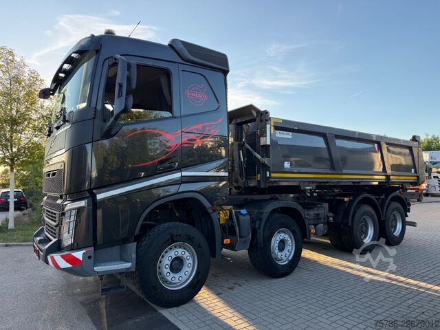 Autocamion basculant tridirecțional VOLVO FH 500 8x4 Dautel 3-Seiten-Kipper+Bordmatik