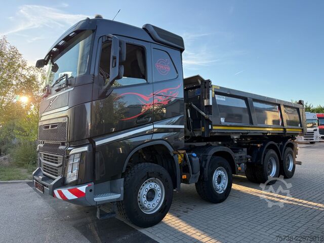 Autocamion basculant tridirecțional VOLVO FH 500 8x4 Dautel 3-Seiten-Kipper+Bordmatik