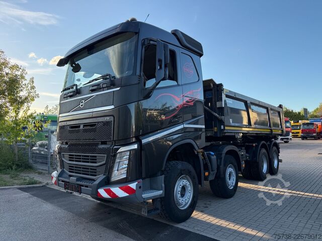 Autocamion basculant tridirecțional VOLVO FH 500 8x4 Dautel 3-Seiten-Kipper+Bordmatik