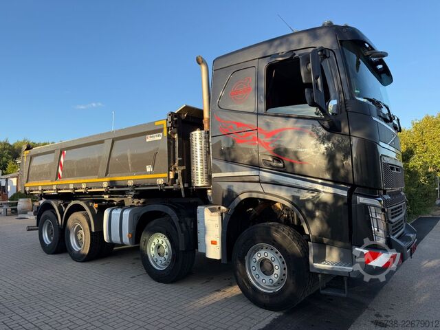 Autocamion basculant tridirecțional VOLVO FH 500 8x4 Dautel 3-Seiten-Kipper+Bordmatik