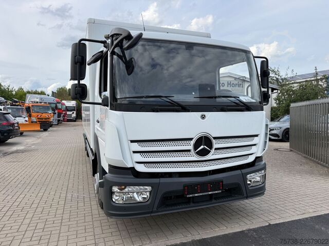 Dubă cu caroserie tip cutie MERCEDES-BENZ Atego 821 L Koffer+LBW/Klima/Motorbremse/EURO6D