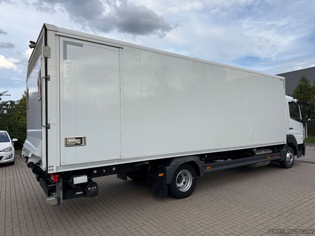 Dubă cu caroserie tip cutie MERCEDES-BENZ Atego 821 L Koffer+LBW/Klima/Motorbremse/EURO6D