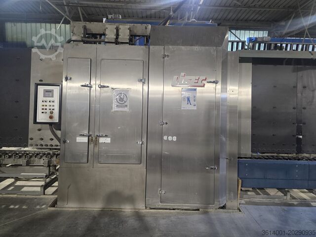 Mașină de producție a sticlei termoizolante Lisec IGU line 1.6x2.5 + robot FPS