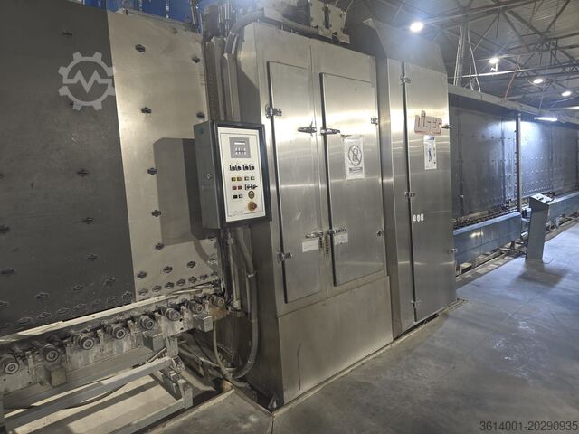Mașină de producție a sticlei termoizolante Lisec IGU line 1.6x2.5 + robot FPS