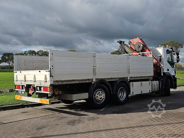 Platforma ładunkowa IVECO AD260S40 STRALIS 6X2*4 FASSI F234 4X
