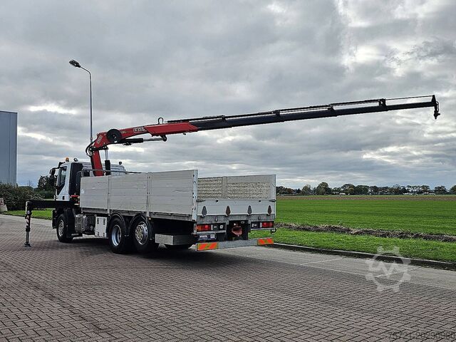 Platforma ładunkowa IVECO AD260S40 STRALIS 6X2*4 FASSI F234 4X