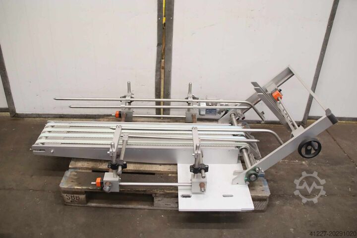 Transportband för förpackningsmaskin / kartoneringsmaskin unbekannt 1 m/min