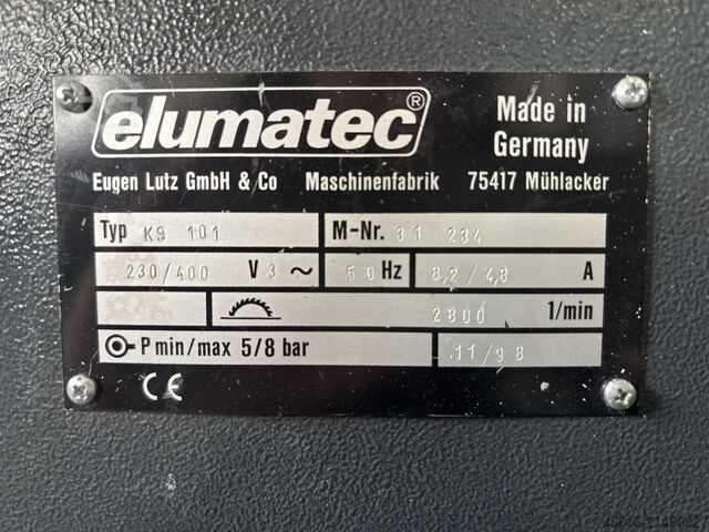 Piła do wycinania rowków elumatec KS 101