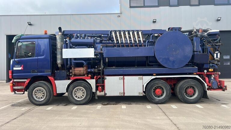Kolkenzuiger Mercedes-Benz Actros 4143 (12.500L / 3 COMPARTIMENTS / FULLY ...