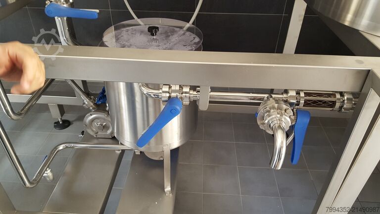 Sala cottura a 2 unità con tini di fermentazione MARICAN L250E3