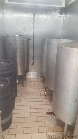 Sala cottura a 2 unità con tini di fermentazione MARICAN L250E3