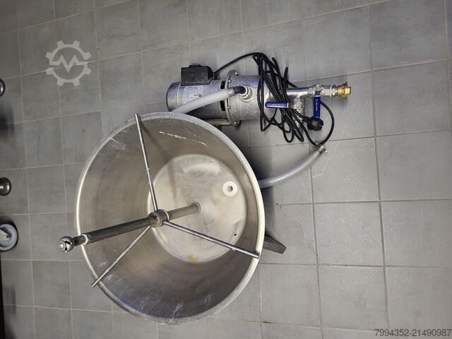 Sala cottura a 2 unità con tini di fermentazione MARICAN L250E3