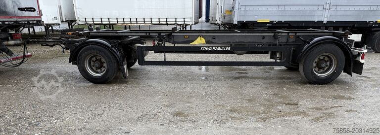 Wisselchassis voor aanhangwagen Schwarzmüller Verzinkt+Breitreifen+lange Federbälge