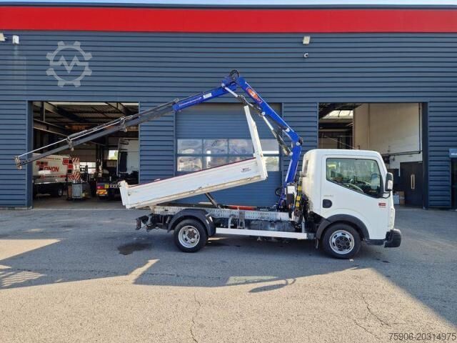 Furgón volquete Renault Maxity BENNE + GRUE