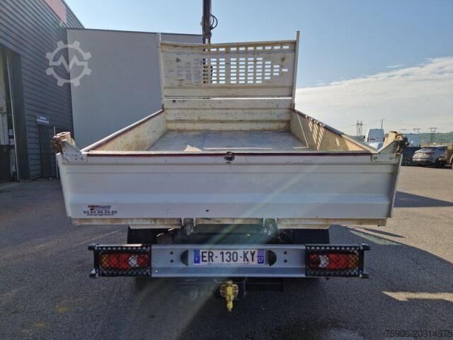 Furgón volquete Renault Maxity BENNE + GRUE