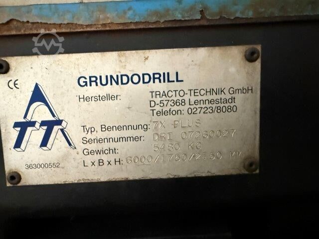 Wytaczarka pozioma Tracto-Technik Grundodrill 7 Xplus Twin Drive