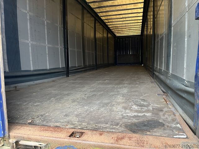 KRONE naczepa firanka (kurtynowa) BPW oś Tautliner 2010 KRONE SD Schuifzeil oplegger  tautliner curtainside 2010