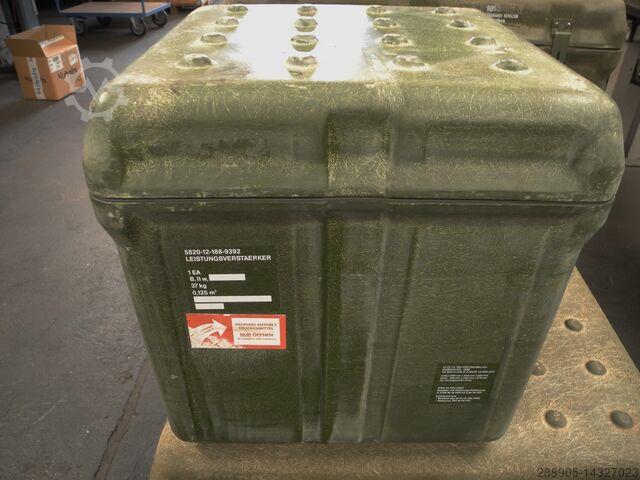 Stapelbox Bundeswehr GFK 50x50x50cm