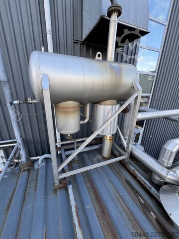Linha de fritura e resfriamento para nozes GEA-CFS Complete Frituur- en Koellijn voor noten