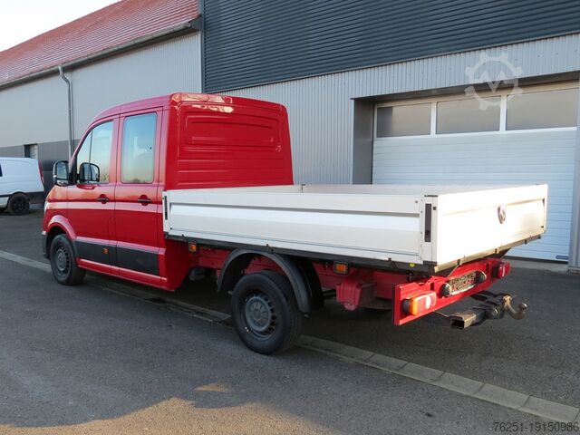 Kamion sa ravnim posteljama (otvoren) VW Crafter Pritsche 35 DOKA FWD 7-Sitzer LE
