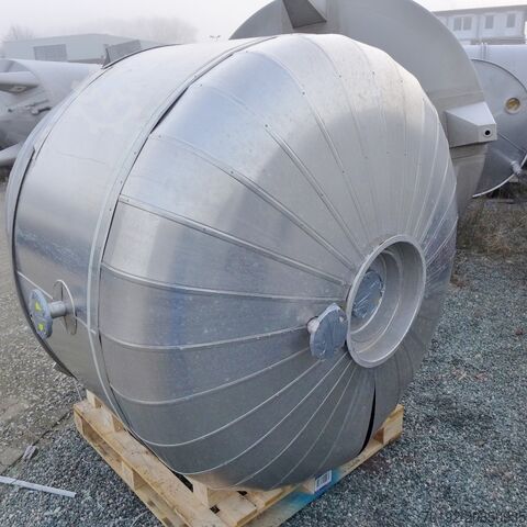 2330 liter verwarmbaar/koelbaar drukvat gemaakt van V4A meilibex A.Meili SA 8768