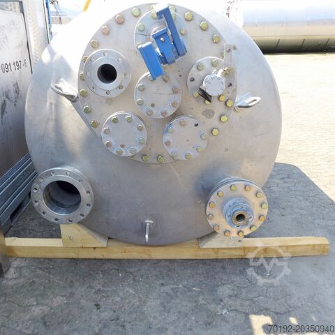 4000 liter tank gemaakt van V2A INOX - MAURER AG 8752