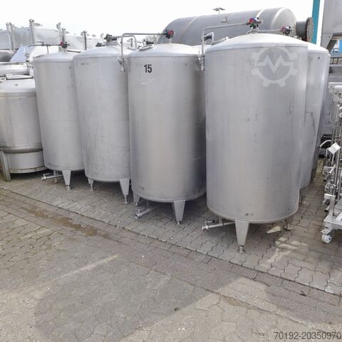 1000 liter tank gemaakt van V2A  8632