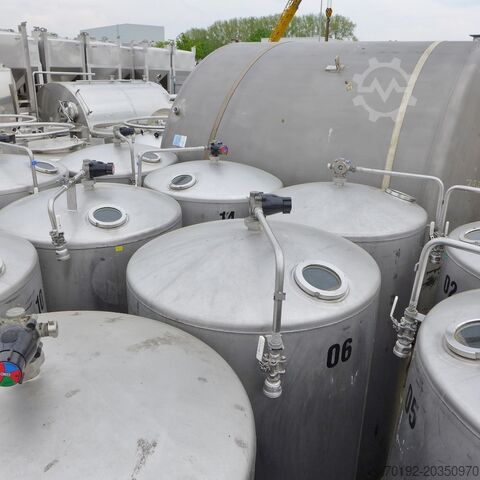 1000 liter tank gemaakt van V2A  8632