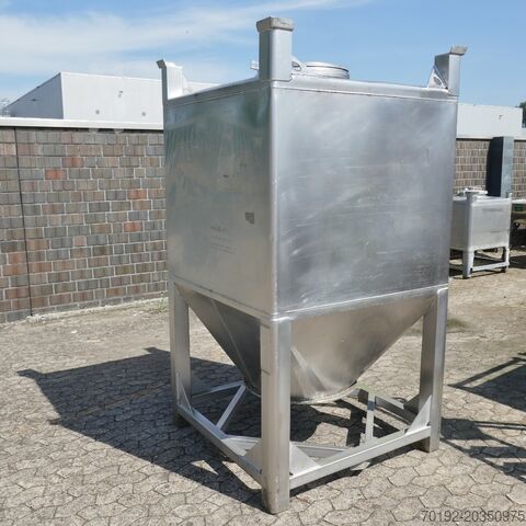 1900 liter bulkcontainer gemaakt van V4A Umformtechnik Hausach (UCON) 8574