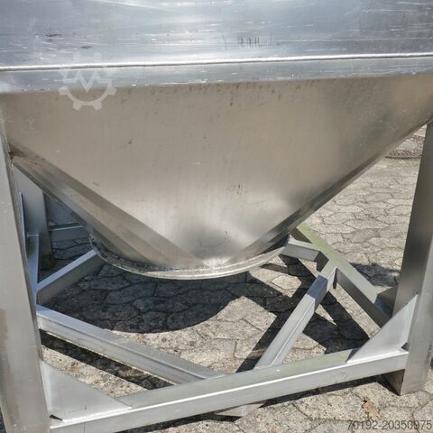 1900 liter bulkcontainer gemaakt van V4A Umformtechnik Hausach (UCON) 8574