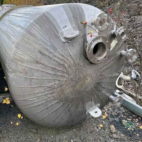 10.600 liter V2A tank met TÜV-papieren. Hagemann 8459