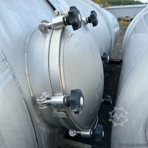 10.600 liter V2A tank met TÜV-papieren. Hagemann 8459