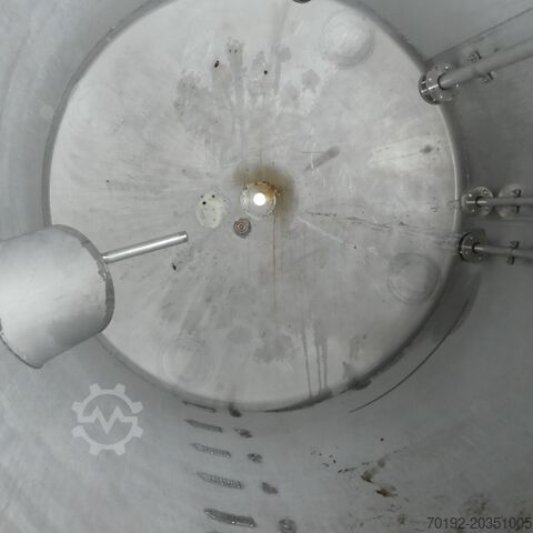 10000 literes V2A tartály keverőperemmel és keverőperemmel 8171