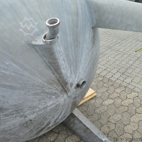 5000 liter tank gemaakt van V2A 7556