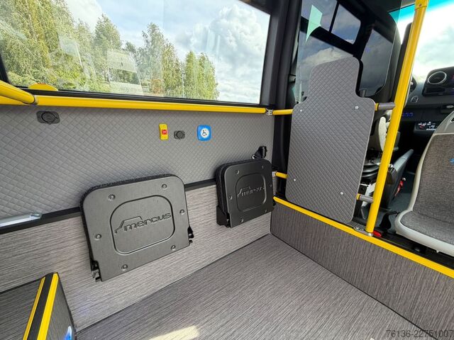Stadsbus MERCEDES-BENZ Sprinter 16+27 Mittelniederflur Linien Rollstuhl