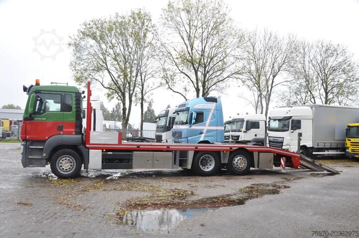 Transportador de coches MAN TGS 26.360 6X2 EURO 5 EEV 225.108km OPRIJWAGEN