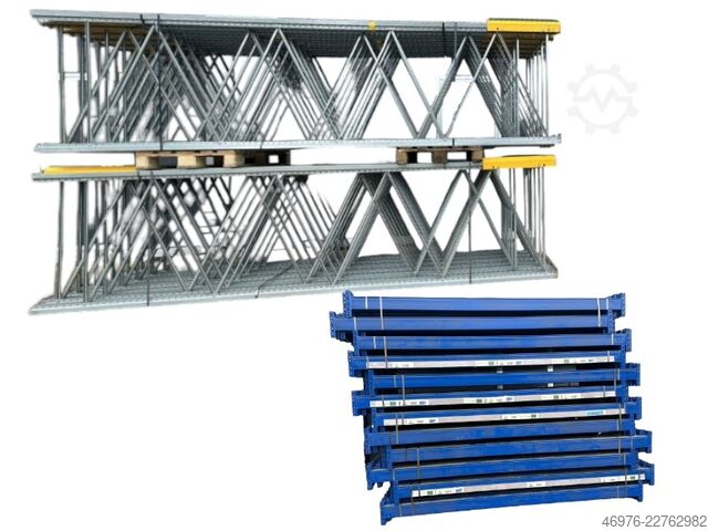 4.500 x 1.100 mm / Dužina: 14,04 tečnih metara. BITO PRO Palettenregalanlage Palettenregal Regal