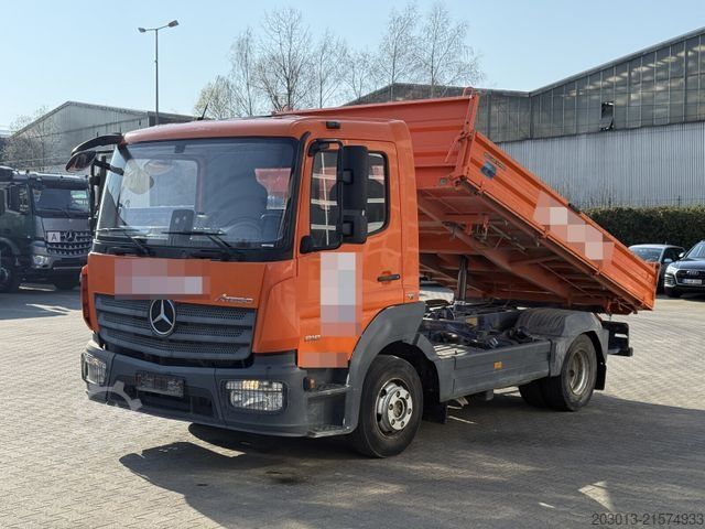 Tippbil skåpbil MERCEDES-BENZ ATEGO 818 K 4x2 Kipper Off. Kasten