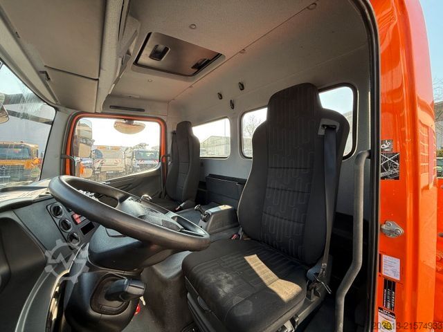 Tippbil skåpbil MERCEDES-BENZ ATEGO 818 K 4x2 Kipper Off. Kasten